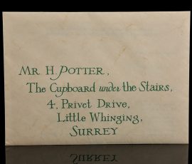 71698 Harry Potter Daniel Radcliffe Hogwarts Acceptance Letter 1