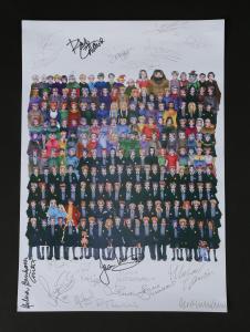 70427 Autographed Crew Gift Poster 1