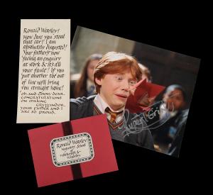 71699 Ron Weasley Rupert Grint Howler Letter 1